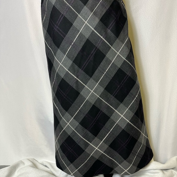 VINTAGE CHARTER CLUB SIZE 8 Black/white Skirt - Picture 4 of 5